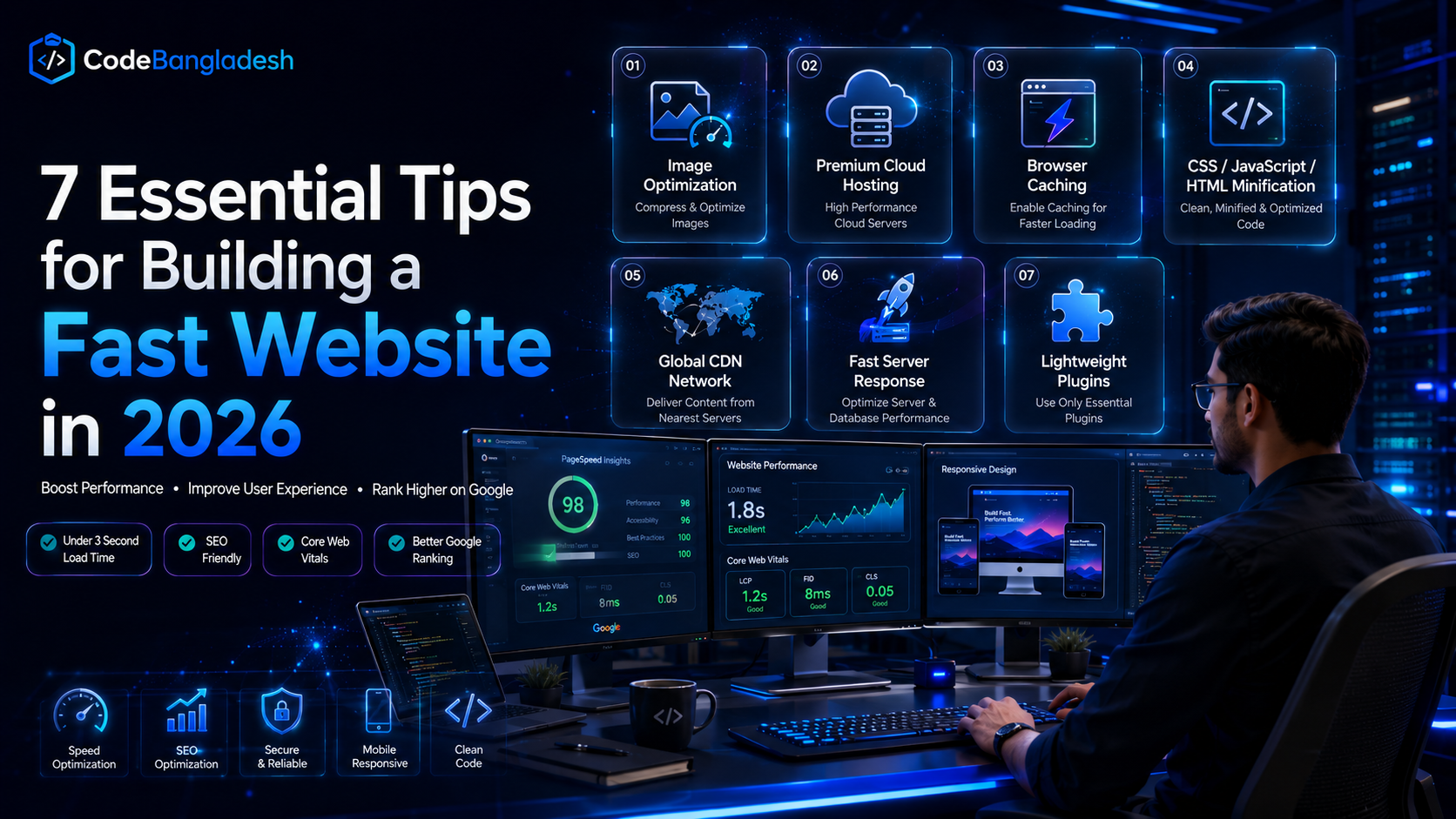 7 Essential Tips for Building a Fast Website in 2026
